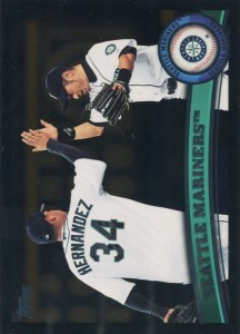 Topps Walmart All Black Seattle Mariners Team Checklist