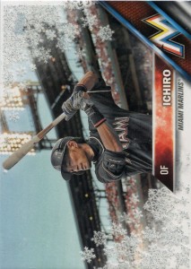 Topps Walmart Holiday Metallic Snowflake