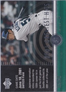 Upper Deck 2001 Greatest Hits #2
