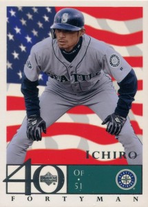 Upper Deck 40 Man Red White Blue