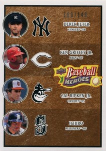 Upper Deck Baseball Heroes Brown Multiplayer /149