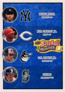 Upper Deck Baseball Heroes Navy Multiplayer /199