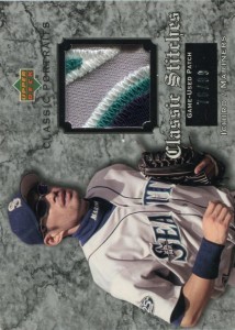 Upper Deck Classic Portraits Classic Stitches Game Used Patch /99