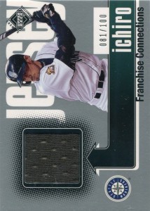 Upper Deck Diamond Connection Franchise Connections Relic /100