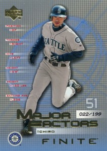 Upper Deck Finite Major Factors Gold /199