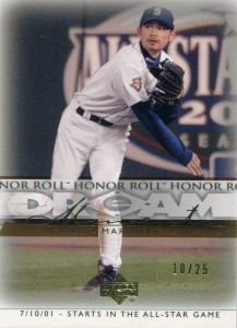 Upper Deck Honor Roll Dream Moments Gold #96 /25