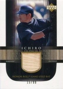 Upper Deck Honor Roll Game Used Bat #B-I2 /99