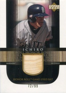 Upper Deck Honor Roll Game Used Bat #B- I1 /99