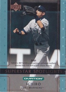 Upper Deck Ovation Superstar Spotlights #93