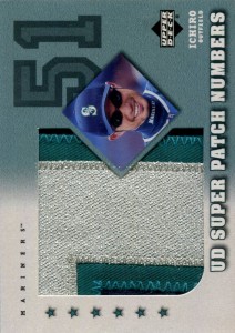 Upper Deck Super Patch Numbers