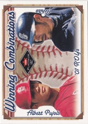 Fleer Platinum Winning Combinations Blue Retail