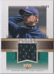 Upper Deck Honor Roll Game Jersey Gold  #J-I1 /99  