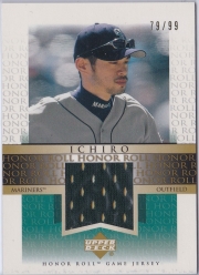 Upper Deck Honor Roll Game Jersey Gold  #J-I2 /99  