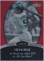 Topps Finest Finest Moments #15IS Red Refractor /25