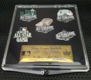 2001 All Star Game Pin Set 2001