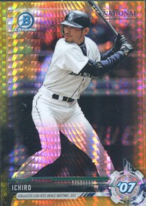 Bowman National Convention Gold Refractor Prism /50