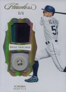 Panini Flawless Dual Patch with Button /5
