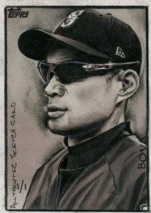 Topps Authentic Sketch Card 1/1