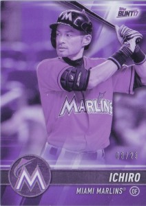 Topps Bunt Physical Purple /25