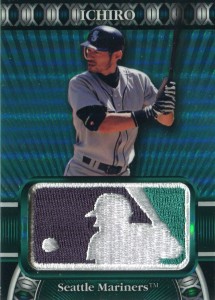 Topps Commemorative Patch MLB Logoman /50