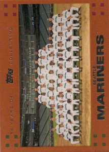 Topps Copper Seattle Mariners Team Card /56