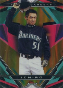 Topps Finest Finest Careers Gold Refractor Ichiro #5 /50