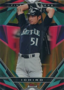 Topps Finest Finest Careers Gold Refractor Ichiro #6 /50