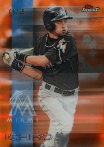 Topps Finest Orange Refractor /25