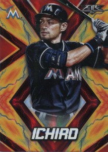Topps Fire Red Flame