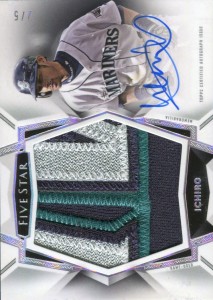 Topps Five Star Jumbo Patch Autograph /5
