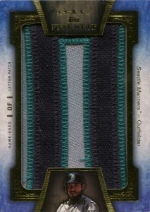 Topps Five Star Letter Patch 1/1