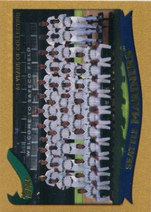Topps Gold Mariners Team Card /2002