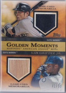 Topps Golden Moments Dual Relic /50