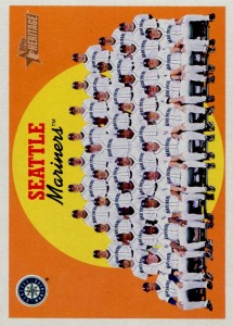 Topps Heritage Mariners Team Card
