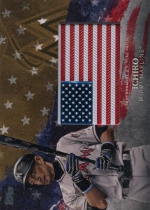 Topps Independence Day Flag Patch Gold /99