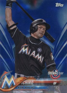 Topps Opening Day Blue Foil