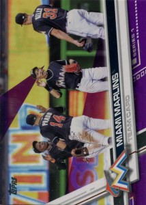 Topps Toys R Us Miami Marlins Team Card