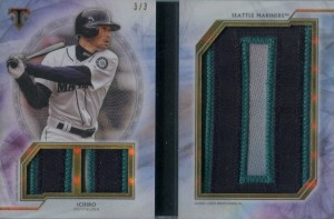 Topps Triple Threads Letter Plus Relic Booklet /3