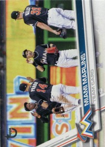 Topps Vintage Stock Miami Marlins Team Card /99