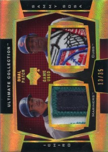 Ultimate Collection Dual Patch Game Used Gold w Sosa /35