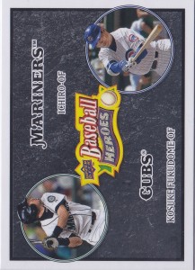 Upper Deck Baseball Heroes Charcoal with Fukudome