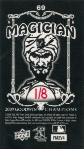 Upper Deck Goodwin Champions Mini Foil Magician /8