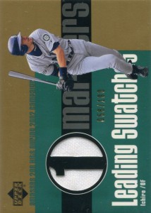 Upper Deck Leading Swatches Gold /100