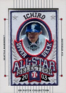 Upper Deck Patch Collection All Star Sample