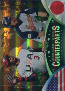 Upper Deck World Baseball Classic Counterparts with Griffey